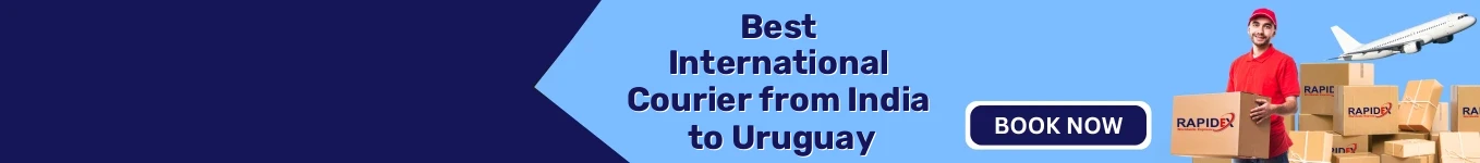 International Courier from India to Uruguay | Fast & Reliable Shipping