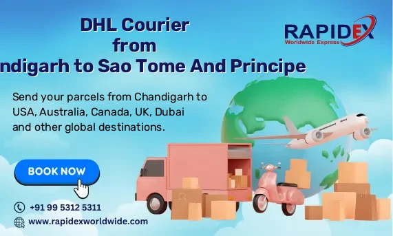 DHL Courier from Chandigarh to Sao Tome And Principe | Free Pickup & Fast Delivery