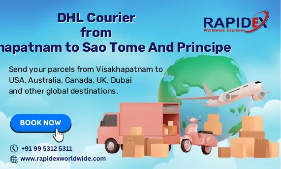 DHL Courier from Visakhapatnam to Sao Tome And Principe | Free Pickup & Fast Delivery