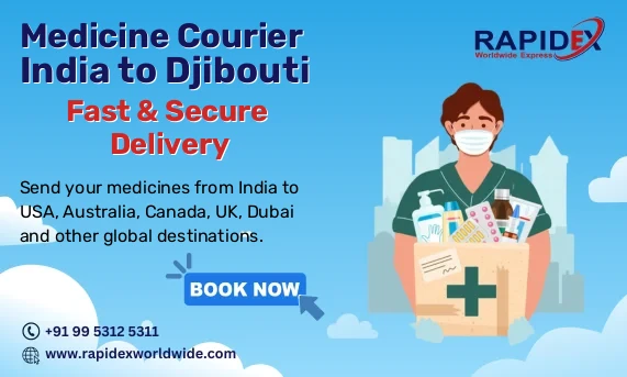 Medicine Courier from India to Djibouti | Fast & Secure Delivery