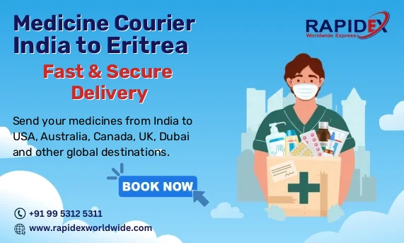 Medicine Courier from India to Eritrea | Fast & Secure Delivery