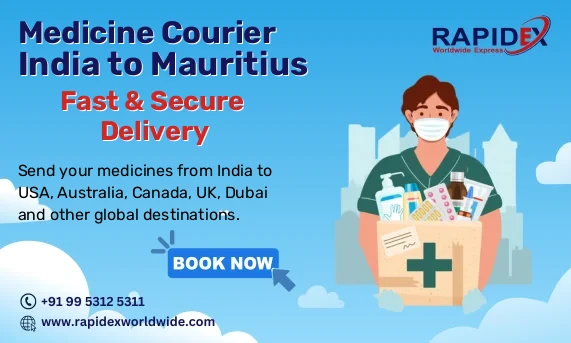 Medicine Courier from India to Mauritius | Fast & Secure Delivery