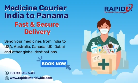 Medicine Courier from India to Panama | Fast & Secure Delivery