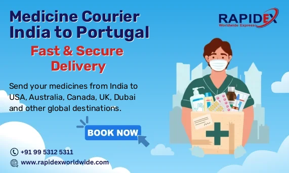 Medicine Courier from India to Portugal | Fast & Secure Delivery