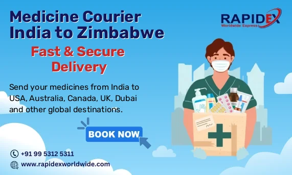 Medicine Courier from India to Zimbabwe | Fast & Secure Delivery