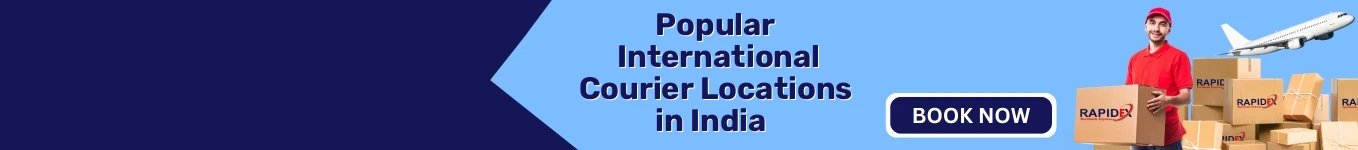 International Courier Pickup Cities in India