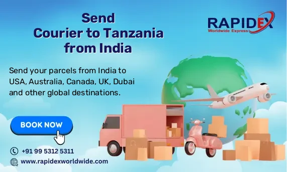 Send Courier to Tanzania from India | Fast & Affordable Rates