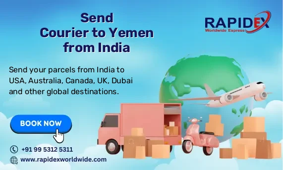 Send Courier to Yemen from India | Fast & Affordable Rates