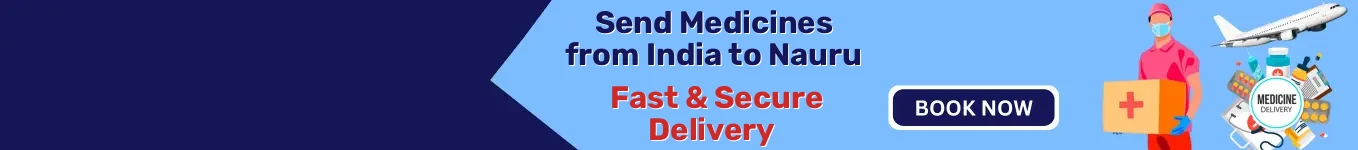 Send Medicines from India to Nauru | Fast & Secure Delivery