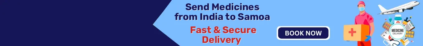 Send Medicines from India to Samoa | Fast & Secure Delivery